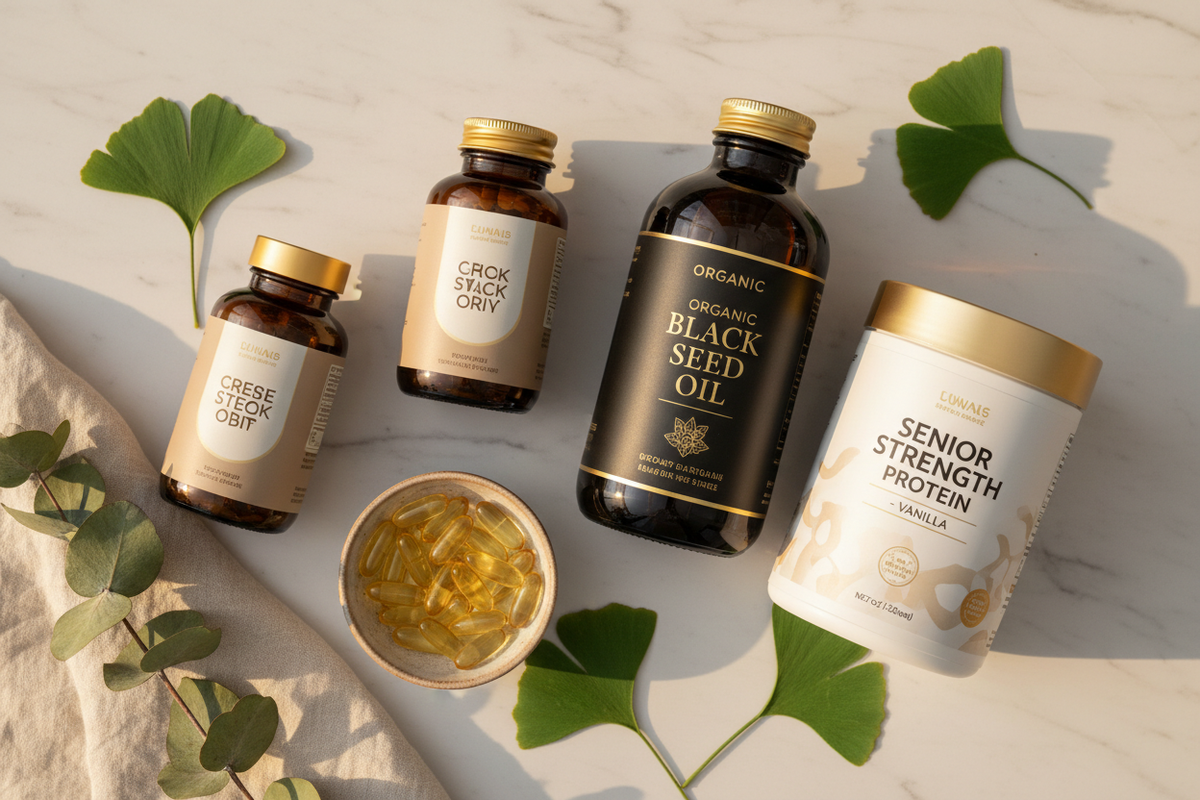 Senior Wellness Supplements Collection