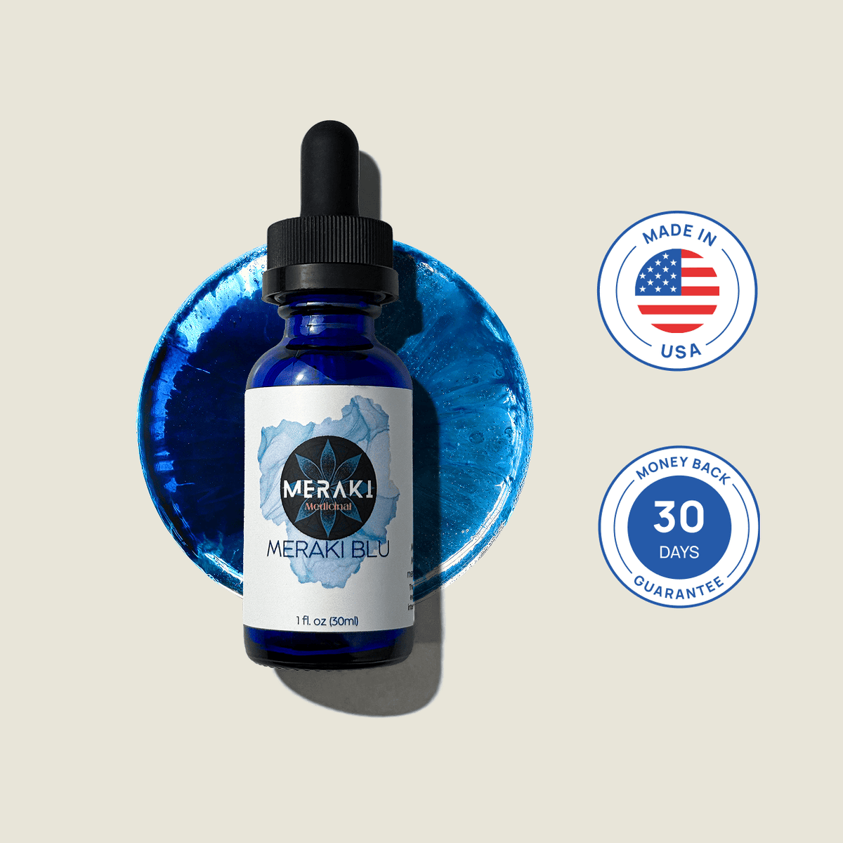 Meraki Blu USP Grade Methylene Blue 150mg